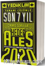 2020 ALES Son 7 Yıl Tamamı Çözümlü Çıkmış Sorular(22 Eylül Ales-2 Ekli)