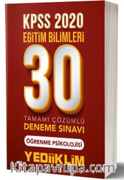 2020 KPSS Eğitim Bilimleri Öğrenme Psikolojisi Tamamı Çözümlü 30 Deneme