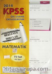 2014 KPSS Ön Lisans Ortaöğretim Matematik (72 Test 931 Soru)