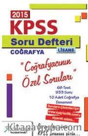 2015 KPSS Soru Defteri  Lisans Coğrafyacının Özel Soruları
