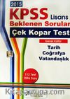 2015 KPSS Lisans Beklenen Sorular Çek Kopar Test