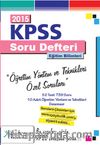 2015 KPSS Soru Defteri Eğitim Bilimleri Öğretim Yöntem ve Teknikleri Özel Soruları (Web Destekli)