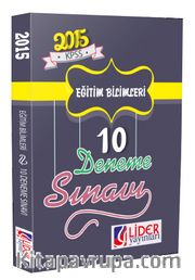2015 KPSS Eğitim Bilimleri 10 Deneme Sınavı 