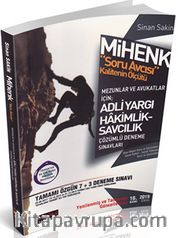 Mihenk Soru Avcısı Mezunlar ve Avukatlar İçin Adli Hakimlik Çözümlü 7+3 Deneme Ekim 2019