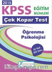 2015 KPSS Eğitim Bilimleri Çek Kopar Test Öğrenme Psikolojisi