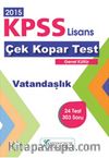2015 KPSS Lisans Çek Kopar Test Genel Kültür Vatandaşlık