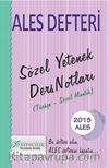 2015 ALES Sözel Yetenek Ders Notları (Türkçe-Sözel Mantık)