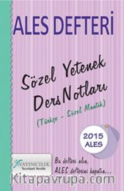 2015 ALES Sözel Yetenek Ders Notları (Türkçe-Sözel Mantık)