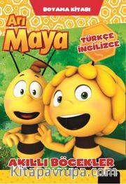 Arı Maya Akıllı Böcekler Boyama Kitabı
