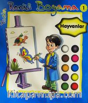 Renkli Boyama 1 - Hayvanlar
