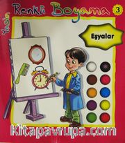Renkli Boyama 3 - Eşyalar