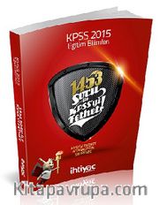 2015 KPSS Eğitim Bilimleri Soru Bankası - 1453 Soru ile KPSS'yi Keşfet!
