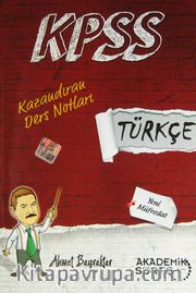 2015 KPSS Türkçe Kazandıran Ders Notları