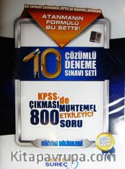 2015 KPSS Eğitim Bilimleri 10 Çözümlü Deneme Seti - KPSS'de Çıkması Muhtemel 800 Etkileyici Soru