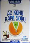 2015 KPSS Genel Kültür Aç Konu Kapa Soru