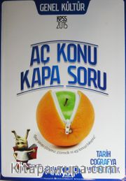 2015 KPSS Genel Kültür Aç Konu Kapa Soru