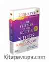 KPSS Genel Yetenek Genel Kültür Ortaöğretim - Önlisans 5 Ders Tek Kitap Soru Bankası (1556)