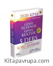 KPSS Genel Yetenek Genel Kültür Ortaöğretim - Önlisans 5 Ders Tek Kitap Soru Bankası (1556)