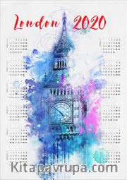 2020 Takvimli Poster - Şehirler - London - Big Ben