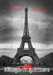 2020 Takvimli Poster - Şehirler - Paris
