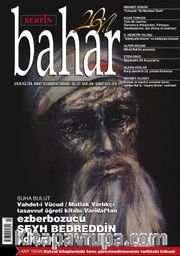 Berfin Bahar Aylık Kültür Sanat ve Edebiyat Dergisi Ocak 2015 Sayı:204