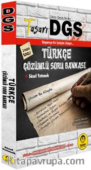 DGS Türkçe (Sözel Yetenek) Çözümlü Soru Bankası