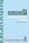 Sosyolojinin Yöntem Kuralları