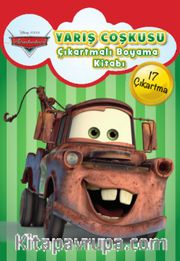 Yarış Coşkusu - Çıkartmalı Boyama Kitabı (17 Çıkartma)
