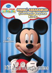 Disney MMCH Neşeli Arkadaşlar Çıkartmalı Boyama