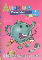 Anaokulu Etkinlikleri Pembe Kitap (5 Yaş)