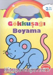 Gökkuşağı Boyama Sarı Kitap
