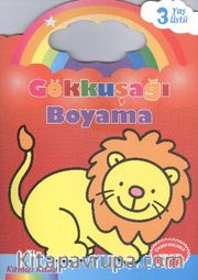 Gökkuşağı Boyama Kırmızı Kitap 