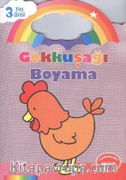 Gökkuşağı Boyama Lila Kitap