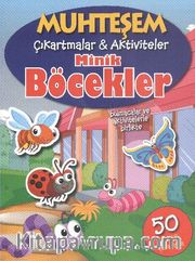 Muhteşem Çıkartmalar Aktiviteler - Minik Böcekler