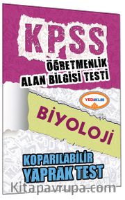 2015 ÖABT Biyoloji Koparılabilir Yaprak Test