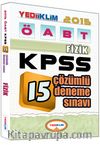 2015 KPSS ÖABT Fizik 15 Çözümlü Deneme Sınavı