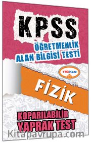 2015 KPSS ÖABT Fizik Kopartılabilir Yaprak Test