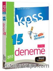 2015 KPSS Eğitim Bilimleri Çözümlü 15 Deneme