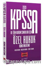 2020 KPSS A Grubu ve Tüm Kurum Sınavları İçin Özel Hukuk Konu Anlatımı