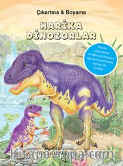 National Geographic Kids -Harika Dinozorlar (Çıkartma-Boyama)