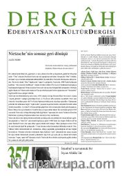 Dergah Edebiyat Sanat Kültür Dergisi Sayı:357 Kasım 2019
