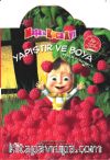 Maşa ile Koca Ayı / Yapıştır Boya - Evcilik Oynuyor