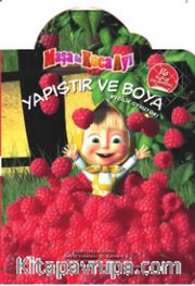 Maşa ile Koca Ayı / Yapıştır Boya - Evcilik Oynuyor