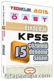 2015 KPSS ÖABT Biyoloji 15 Çözümlü Deneme Sınavı