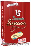 2015 KPSS İktisat 15 Deneme Sınavı (İKT-314-DNM)
