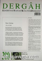 Dergah Edebiyat Sanat Kültür Dergisi Sayı:300 Şubat 2015