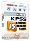 2015 KPSS ÖABT Kimya 15 Çözümlü Deneme Sınavı