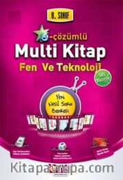 8. Sınıf E Çözümlü Multi Kitap Fen Bilimleri