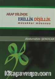 Arap Dilinde Erillik Dişillik Müzekker Müennes