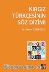 Kırgız Türkçesinin Söz Dizimi